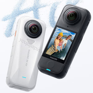 กล้อง Insta360 X4 Air Professional 8K 30FPS 360 องศา สำหรับถ่ายวิดีโอ กันน้ำ พร้อมเซ็นเซอร์ภาพ CMOS สำหรับกีฬา แอคชั่น และบันทึกภาพขณะขี่มอเตอร์ไซค์ - Product Image 2
