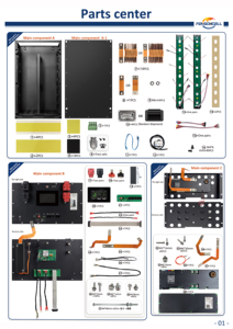 ชุดอุปกรณ์ DIY กล่องแบตเตอรี่ 48V ยี่ห้อ <span class=keywords><strong>Paragon</strong></span> จากโปแลนด์ พร้อมระบบจัดการแบตเตอรี่ JK V19 BMS 250A และเบรกเกอร์ในตัว สำหรับระบบจัดเก็บพลังงานภายในบ้าน - Product Image 2