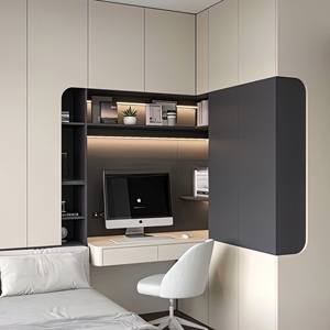 Armoire Modulaire Autoportante en Bois Massif de Luxe Moderne pour Chambre à Coucher, <span class=keywords><strong>Dressing</strong></span> Intégré Personnalisable DIY - Product Image 2