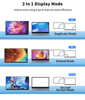Moniteur portable tactile 15,6 pouces 1080P FHD IPS 60Hz Type-C HD HDR pour jeux, ordinateur portable, téléphone – OEM/ODM disponible