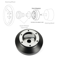 Adaptateur de moyeu de volant court 131H pour Acura RSX TL/RL Integra Honda Civic Accord Fit CRV/CRZ/S2000