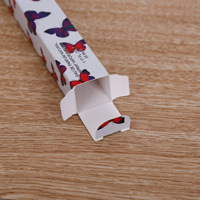 Boîte pliante carrée personnalisée, petite boîte blanche, chargeur, matériel, éclairage, emballage, boîte blanche, boîte cosmétique, carton personnalisé
