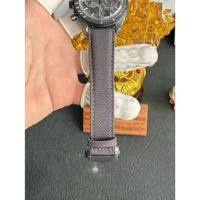 Hochwertige Elegante Sport-Herrenuhr Multifunktionale Drei-Augen-Keramikgehäuse Automatische Mechanische Armbanduhr mit Gangreserve für Taucher