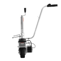 Chariot électrique pour remorque en acier, capacité 5000 lb, 12 V, hauteur réglable, 12 m, pour déplacer remorques, camping-cars, bateaux