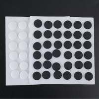 36 Almohadillas de Silicona Autoadhesivas Personalizadas, Antideslizantes y Antigolpes para Altavoces y Dispositivos de Audio, Tamaño 12.6*2.5mm