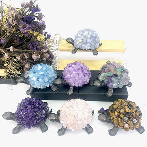 Harga pabrik grosir grosir batu alami <span class=keywords><strong>Aura</strong></span> kristal ukiran <span class=keywords><strong>Aura</strong></span> turmalin hitam capung untuk hadiah kerajinan - Product Image 4