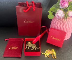 Accessoires de voiture écologiques haut de gamme, motif léopard, pour l'intérieur, fournitures de bureau, cadeaux d'affaires, coffrets cadeaux, petites entreprises - Product Image 3