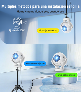 โปรเจคเตอร์พกพาคุณภาพสูง Football Design HY320F Magcubic Projetor ระบบ Android 14 สำหรับความบันเทิงภายในบ้าน - Product Image 5