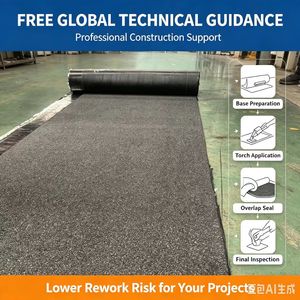 Membrane d'étanchéité en bitume modifié SBS à granulats minéraux, pour toitures apparentes - Product Image 4