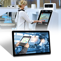 Panel PC Industrial con Precio Competitivo de Fábrica, B150 de 15 Pulgadas con Pantalla Táctil Capacitiva, Gráficos Intel UHD, Windows 10 para J1900/Core