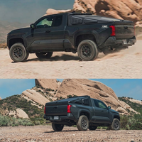 Ford Ranger Raptor Alüminyum Pikap Kamyonet Tentesi, Eğimli Arka Tasarım ve Anahtarlı Kilitlenebilir Geri Çekilebilir Tonneau Örtüsü ile