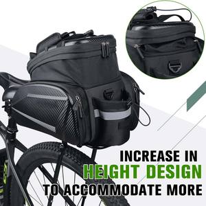 Muestra Gratuita, Bolsa de Ciclismo de Gran Capacidad para Viajes de Larga Distancia, Nueva Bolsa Impermeable para Asiento Trasero de Motocicleta - Product Image 2