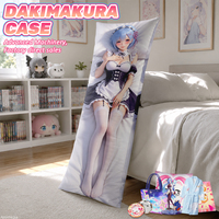 Dakimakura Anime Personnalisé Imprimé par Sublimation de Haute Qualité, Housse de Coussin Corporel, Coussin Hentai Otaku – Meilleures Ventes