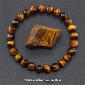 Bracelet Bague Unique en Pierre d'Agate et Cristal Naturel, Bijoux Perlés Tendance pour Homme et Femme, Vente Transfrontalière Europe États-<span class=keywords><strong>Unis</strong></span> - Product Image 4