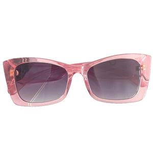 Lunettes de soleil tendance vintage bleues de haute qualité avec verres PC UV400, style streetwear euro-américain 2025, polyvalentes - Product Image 2