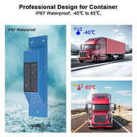 VJOY Panneau solaire de secours de 4 ans TK411S Système de suivi GPS des conteneurs Capteur de porte avec 4G SIM Container Gps Tracker