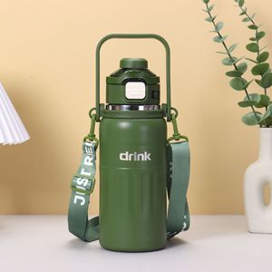 Custom 316 Stainless Steel Eco-Friendly Anti-Slip Vacuum Insulated Water Bottle Double <b>Wall</b> BPA Free Leak-Proof Large Capacity - Product Image 3