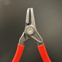 Pince à circlips en acier 90°/à mâchoires courbées, 170 mm, diamètre de pointe 1,8 mm, pour bricolage et entretien automobile