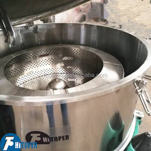 Machine <span class=keywords><strong>centrifugeuse</strong></span> industrielle pour l'extraction de <span class=keywords><strong>soupe</strong></span> de poulet, séparateur semi-automatique solide-liquide - Product Image 2