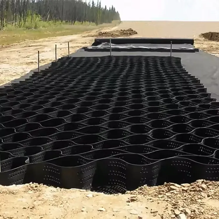 Geocell Geotextile Honeycomb Gravel Stabilize Products for driveway walkway road