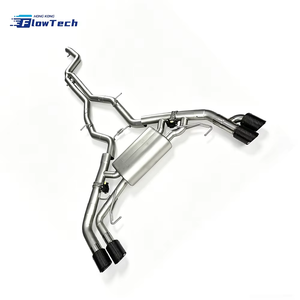 Escape FlowTech Racing Valvetronic Catback para BMW X4M F98 X3M F97 LCI S58 3.0L, Soldado con TIG, Ajuste Directo, Mejora del Escape - Product Image 1