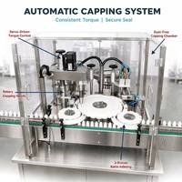 Machine automatique de remplissage, bouchage et capsulage de liquides pour gouttes ophtalmiques 10ml-100ml Hebo – Équipement d'emballage et de scellage