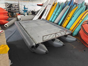 Barco de flotador neumático <span class=keywords><strong>inflable</strong></span> de 4,5 m para barco de pesca <span class=keywords><strong>inflable</strong></span> gran oferta - Product Image 4