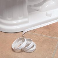 Mutfak ve Banyo için Su Geçirmez Bant - Butil Yapışkanlı Esnek Plastik Şerit 12.8mmx3.35m