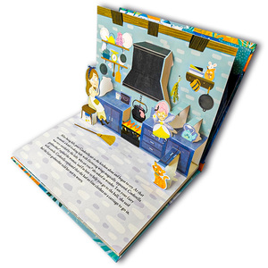 Tùy Chỉnh Boardbook Cô Bé Lọ Lem Pop Lên Sách Cho Trẻ Em In Theo Yêu Cầu Giáo Dục Đọc Sách Pop Lên Sách Cho Trẻ Em Giáo Dục - Product Image 2