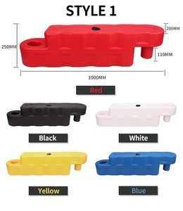 Barrera de Control para Karting, Resistente a Impactos, de Plástico, para Seguridad Vial y Bloqueo de Tráfico - Product Image 6