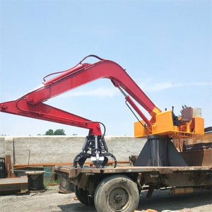 เครื่องจักรยกเศษเหล็กไฮดรอลิกแบบอยู่กับที่ หมุนได้ 360 องศา °   เครื่องจับยึดแบบหมุนได้รูปดอกบัว - Product Image 2