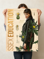 Affiche d'impression offset personnalisée haute définition, couleurs vives, revêtement résistant à la décoloration, pour affichage mural