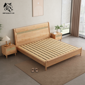 <b>china</b> wholesale well priced customize large stock ship immediately storage <b>bed</b> new fashion bedroom furniture wood full size <b>bed</b> - Product Image 1