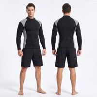 Haut de surf pour homme 2 mm en néoprène Flatlock, couleur personnalisée, veste de surf sans fermeture éclair