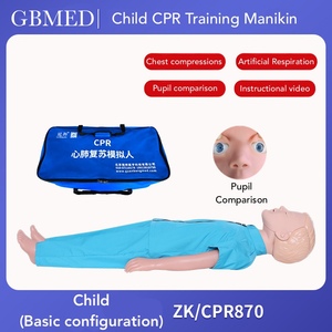Modelo médico de maniquí anatómico de RCP para niños de Configuración básica para entrenamiento de primeros auxilios en escuelas y hospitales - Product Image 2