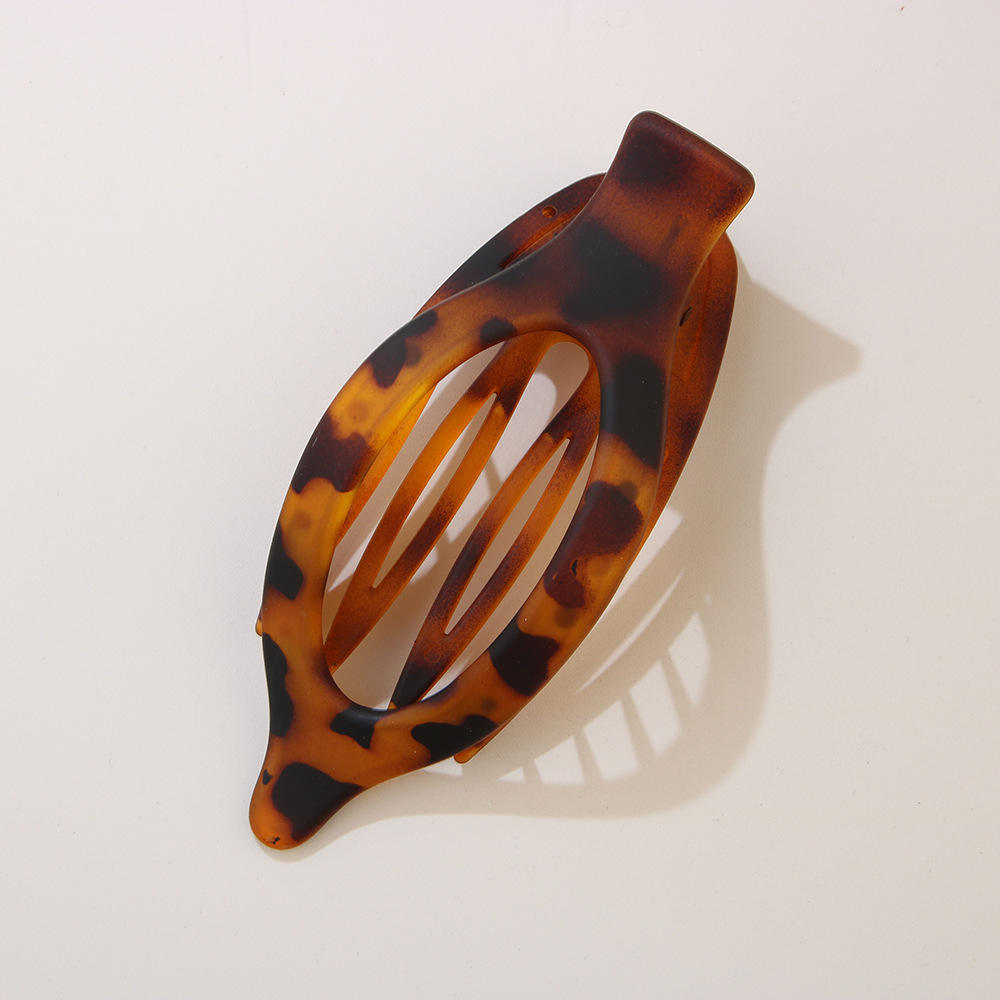 4 imprimés léopard jaune mat