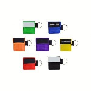 Mini Protector Facial Desechable con Llavero CPR y Bolsa de Nailon, Logotipo Personalizado - Product Image 4