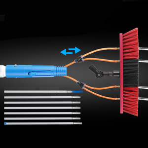 Équipement <span class=keywords><strong>de</strong></span> <span class=keywords><strong>nettoyage</strong></span> pour centrales photovoltaïques domestiques – Brosse <span class=keywords><strong>de</strong></span> <span class=keywords><strong>nettoyage</strong></span> en nylon à long manche en alliage d'<span class=keywords><strong>aluminium</strong></span>, distribuée directement par l'usine - Product Image 6