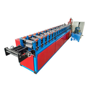 Sắt mạ kẽm cán màn trập cửa dây chuyền sản xuất thép khung cửa cuộn tạo thành máy - Product Image 4