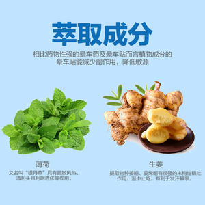 Parches contra el mareo por movimiento Cofu: imprescindibles para niños, adultos y viajeros. (1 bolsa) - Product Image 2