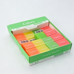 Gomme à effacer multicolores de qualité supérieure pour une utilisation sûre, promotion, fournitures scolaires et de bureau, papeterie - Product Image 4