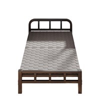 Lit pliant en métal pour une personne, design moderne, gain de place, plusieurs tailles, sans installation, idéal pour chambre, bureau, hôtel - Vente chaude