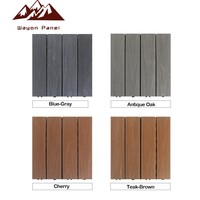 Wayon WPC terrasse extérieure anti-dérapant revêtement de sol composite imperméable planche durable pour terrasse de villa