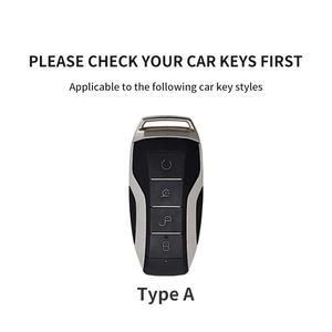 เคสกุญแจรถหนังมีสายห้อยสำหรับ BYD Song PLUS ATTO 3 Han EV Tang DM qin ซีลพวงกุญแจรถปลาโลมา - Product Image 3