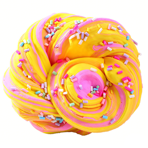 Pâte à modeler licorne écologique super douce à séchage à l'air, jouet en boue cristalline pour enfants, matériau en argile coloré non collant - Product Image 5