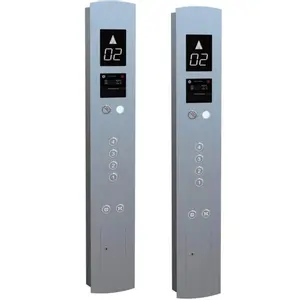 Preço de fábrica Peças do elevador Painel de operação do botão do elevador Controle de acesso do elevador COP LOP Painel de toque