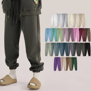 <span class=keywords><strong>Di</strong></span> alta qualità Custom 345 grammi <span class=keywords><strong>di</strong></span> cotone dei pesi massimi in poliestere a vita media in pile da <span class=keywords><strong>uomo</strong></span> <span class=keywords><strong>pantaloni</strong></span> della <span class=keywords><strong>tuta</strong></span> con risvolto e tasche - Product Image 1