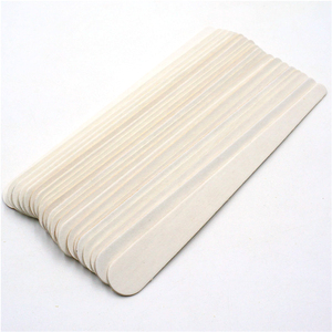 Customized Grit Double-Sided Manicure Disposable Wood Core Nail File