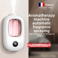 Diffuseur d'arômes intelligent à brume fine pour huiles essentielles, pulvérisateur de parfum automatique, purificateur d'air pour chambre à coucher, éliminateur d'odeurs