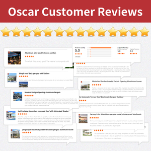 Windproof ngoài trời Patio Sun Shade màn trập màn Zip màn hình không dây của nhãn hiệu hệ thống dọc con lăn rèm - Product Image 6